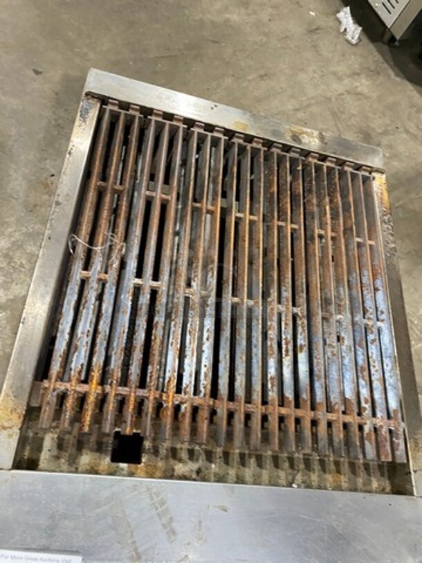 Radiance Commercial Countertop Gas Powered Char Broiler Grill! All Stainless Steel! On Legs! - Image 5 of 7