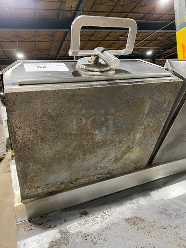 COOL! Garland Commercial All Stainless Steel Gas Powered Planten 2-Sided Grill! On Commercial Casters! - Image 6 of 11