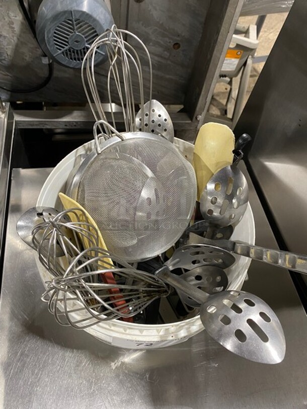 ALL ONE MONEY! Kitchen Utensils! Assorted Whisks & Spoons! - Image 2 of 4