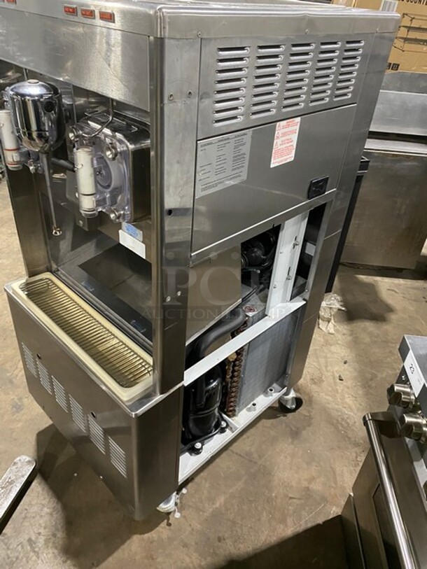 Taylor Commercial Floor Style 2 Flavor Frosty/Coolatta/Slushy Making Machine! With Milkshake Mixing Attachment! All Stainless Steel! Model 342D27 SN: K6018647 208-230V 1PH - Image 4 of 9