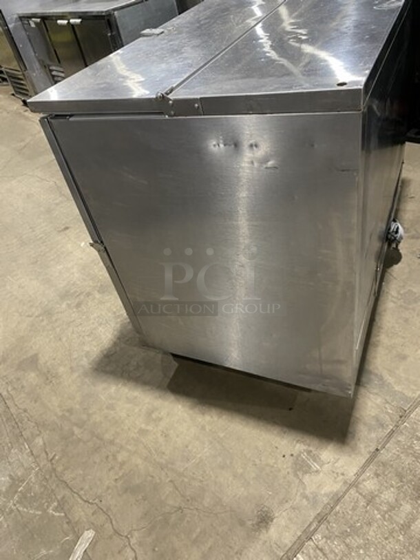 Beverage Air All Stainless Steel Refrigerated Milk Cooler! Model SM49N  Serial 7710268! 115V 1Phase! On Casters!  - Image 3 of 7