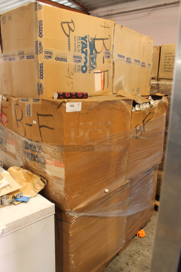 PALLET LOT of 10 Boxes of BRAND NEW Shipping Tubes - Image 1 of 2