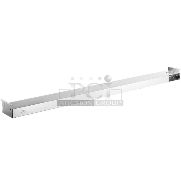 4 BRAND NEW SCRATCH AND DENT! ServIt 423SWI72CP Stainless Steel Commercial 72" High Wattage Strip Warmer with Infinite Controls. 120 Volts, 1 Phase. 4 Times Your Bid! - Image 1 of 6