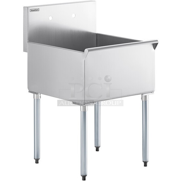 BRAND NEW SCRATCH AND DENT! Regency 600S12424 Stainless Steel Single Bay Sink.  