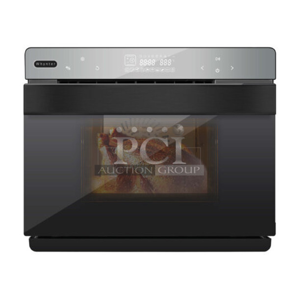 BRAND NEW SCRATCH AND DENT! Whynter TSO-488GB Stainless Steel Commercial Countertop Multi-Function Intelligent Convection Steam Oven Air Fryer. 120 Volts, 1 Phase. Tested and Working! - Image 1 of 9