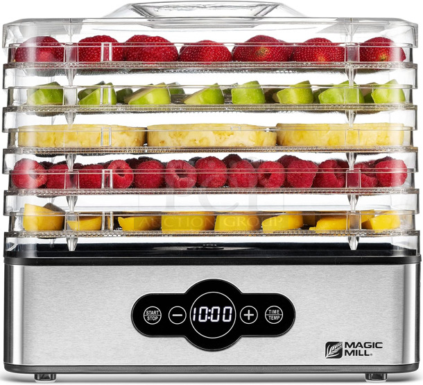 5 BRAND NEW IN BOX! Magic Mill MFD-5000 Countertop Food Dehydrator. 5 Times Your Bid! - Image 1 of 7