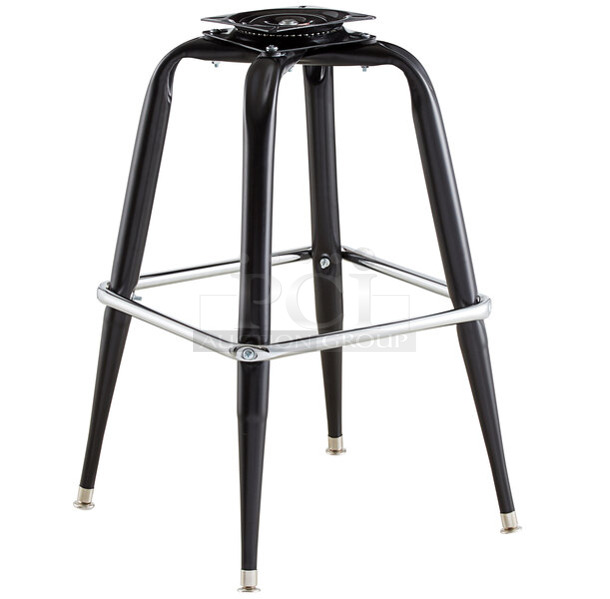 22 BRAND NEW SCRATCH AND DENT! Lancaster Table & Seating 164BBUCK19FR Black Metal Bucket Barstool Frame. 22 Times Your Bid! - Image 1 of 4