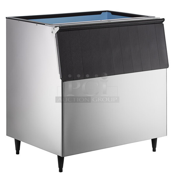 BRAND NEW SCRATCH AND DENT! 2023 Hoshizaki B-700SF Stainless Steel Commercial 700 lb. Ice Machine Bin. - Item #1108474