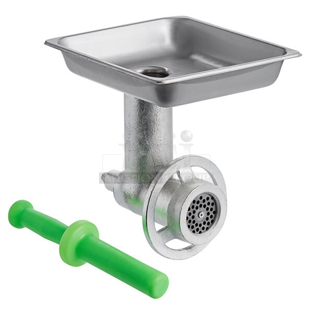 BRAND NEW SCRATCH AND DENT! Assure 190M22HGA Meat Grinder Attachment with Stomper for #22 Hub - Image 1 of 2
