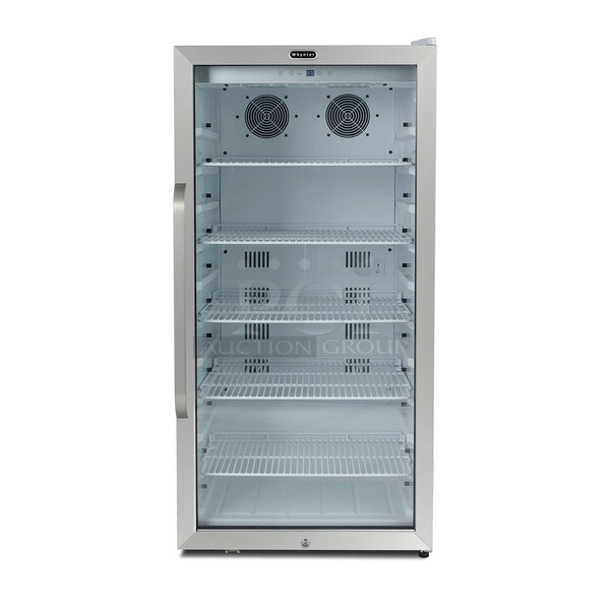 BRAND NEW SCRATCH AND DENT! Whynter CBM-815WS Freestanding 8.1 CF Commercial Beverage Merchandiser. 115 Volt, 1 Phase. Tested and Working! - Image 1 of 5