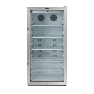 BRAND NEW SCRATCH AND DENT! Whynter CBM-815WS Freestanding 8.1 CF Commercial Beverage Merchandiser. 115 Volt, 1 Phase. Tested and Working!