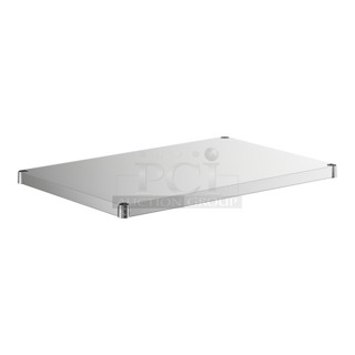 3 BRAND NEW SCRATCH AND DENT! Regency 460SS2436 Spec Line 24" x 36" NSF Stainless Steel Solid Shelf, . 3 Times Your Bid! 