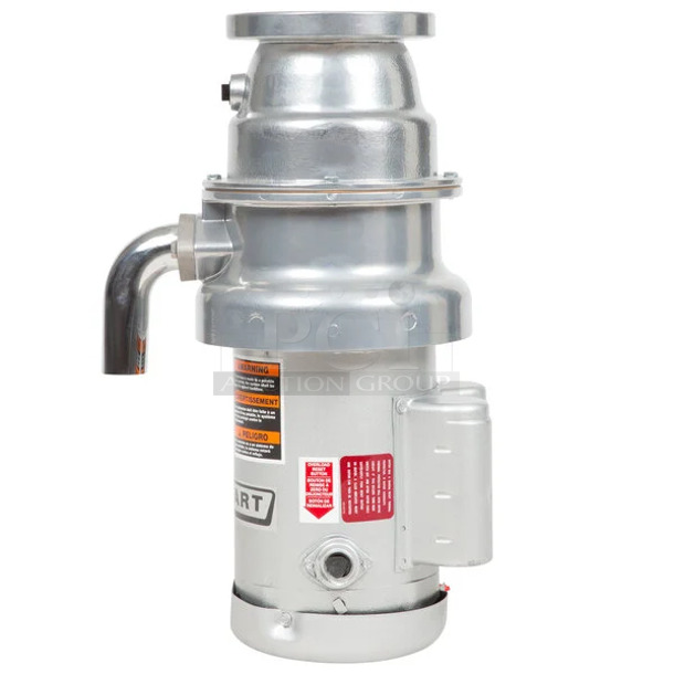 BRAND NEW SCRATCH AND DENT! Hobart FD4/75-3 Commercial Garbage Disposer with Short Upper Housing - 3/4 hp, 120/208-240 Volts. - Image 1 of 10