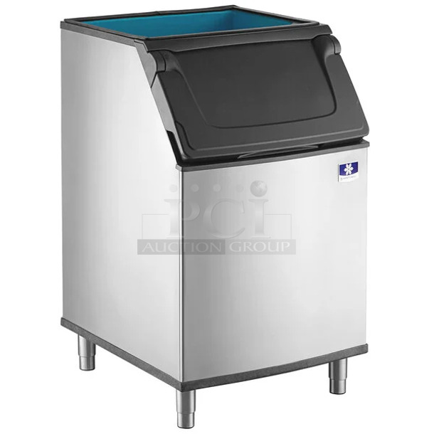 BRAND NEW SCRATCH AND DENT! Manitowoc D570 Stainless Steel Ice Storage Bin - 532 lb.  - Image 1 of 9