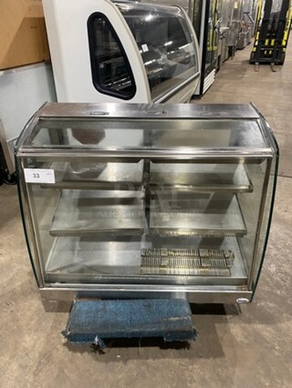 Vendo Commercial Countertop Food Warming Display Case! All Stainless Steel! Model: HFD000006 SN: 1448853 115V 60HZ 1 Phase