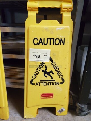 "CAUTION" Sign 