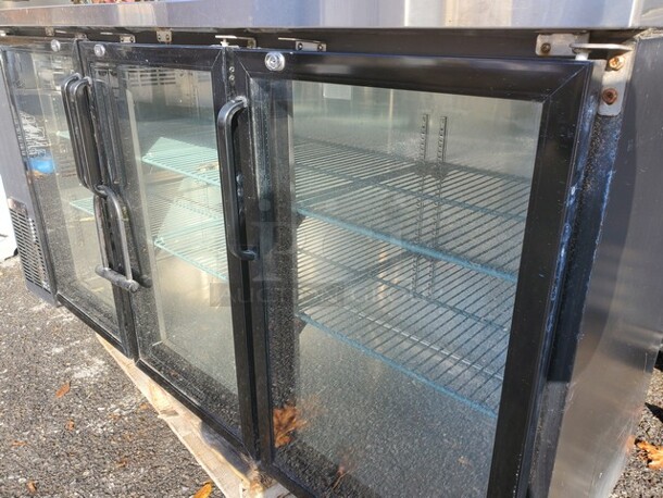 AVANTCO 3 Glass Door Beer Cooler 115Volts 73X25X34 - Image 8 of 8