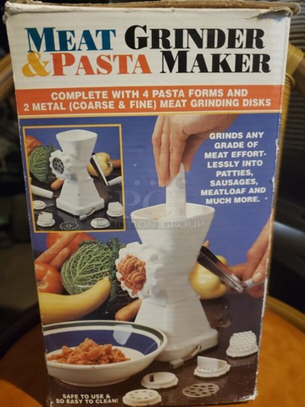 Pasta Maker and Meat Grinder Open Box! - Image 3 of 4