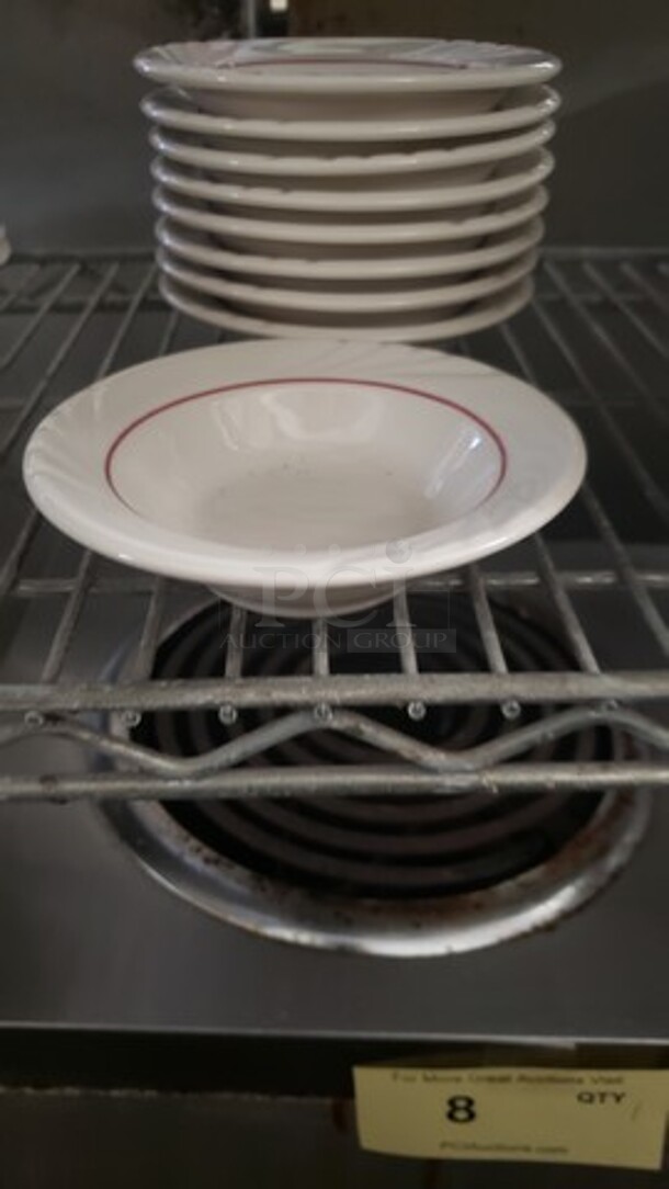 Lot of 9 Small Tuxton Bowls - Image 2 of 2