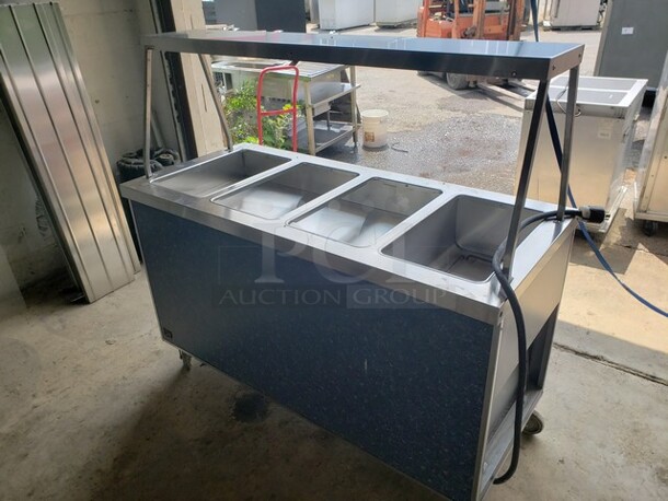 Duke 60" Hot/Cold Portable Buffet w/ (1) Hot Well & (3) Cold Sections!

115 V
1 PH
60 Hz - Image 5 of 5