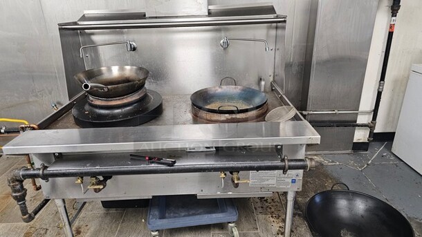 Natural Gas Wok Range - Image 1 of 2