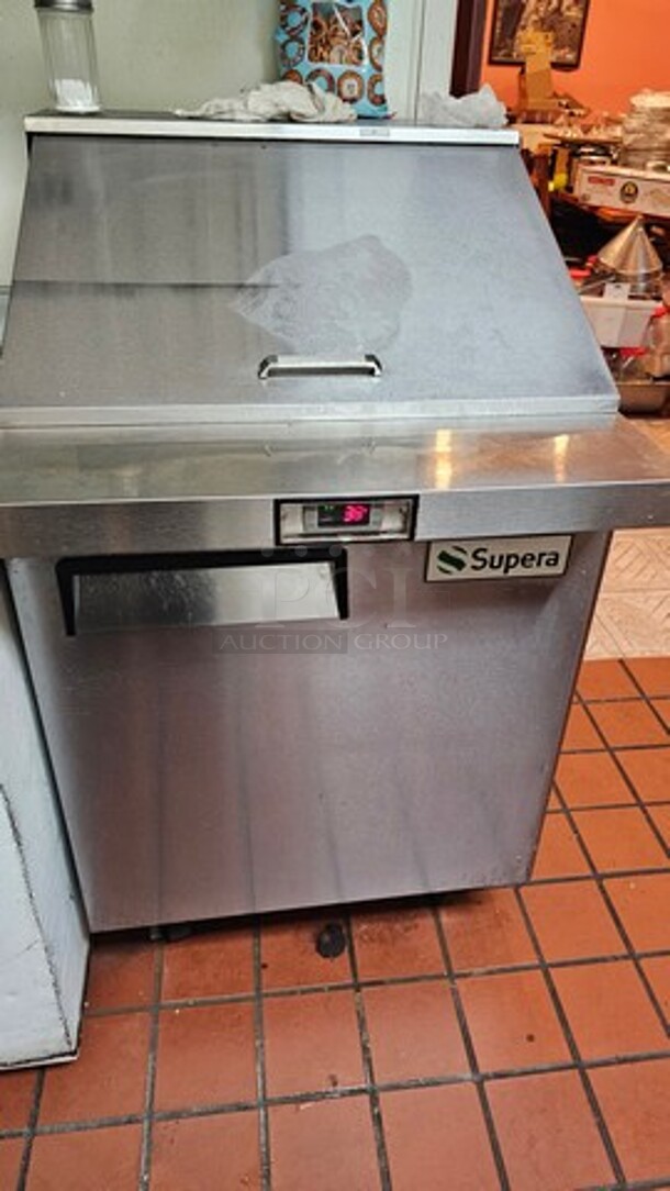 Supera Sandwich/Salad Mega Top One Section Refrigerator - Image 1 of 4