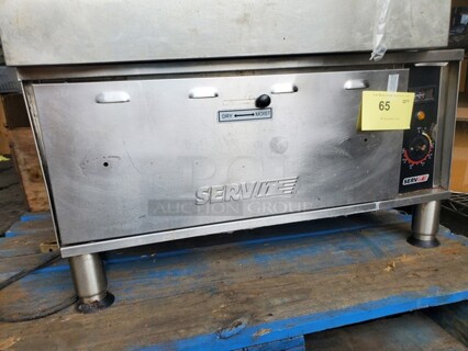 ServIt 423WDSFS1 Single Freestanding Drawer Warmer - 450W, 120V, Very nice condition!