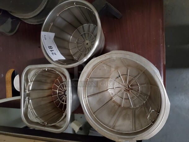 ALL ONE MONEY Lot of 3 Stainless Steel Brew Funnel - Image 2 of 3