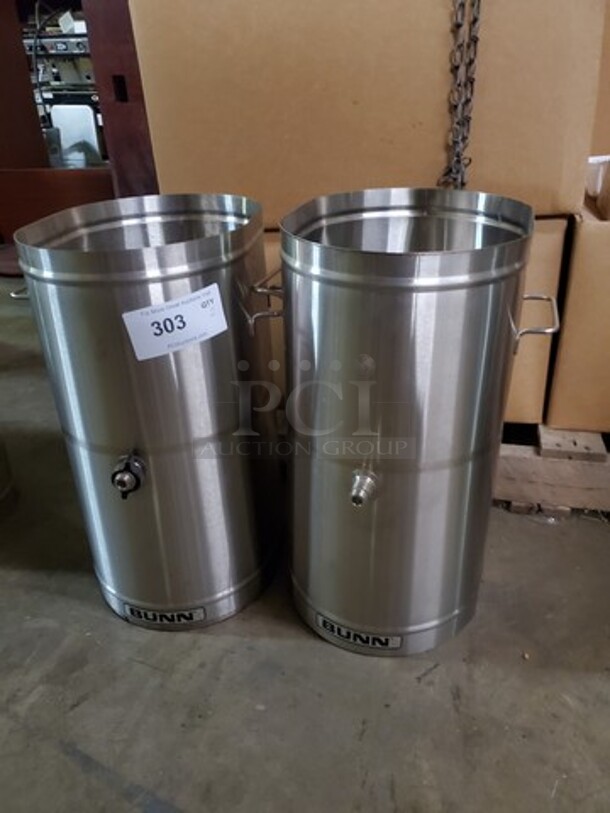 ALL ONE MONEY Lot of 2 Iced tea dispenser (missing parts) - Image 1 of 3
