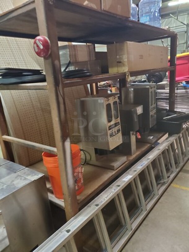 Metal Storage Rack (It must be removed by the buyer) 96X36X72 Content not included - Image 4 of 4