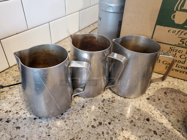 Stainless Steel Creamer  - Image 2 of 3