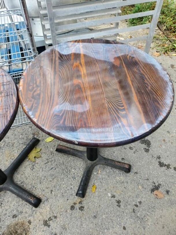 Lot of 3 Round Tables
24" Diameter - Image 4 of 4