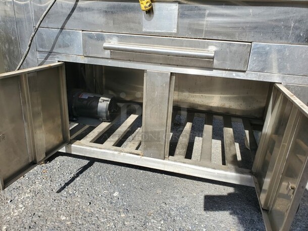 Tizon Commercial Charcoal Rotisserie Oven on Casters!  - Image 6 of 12