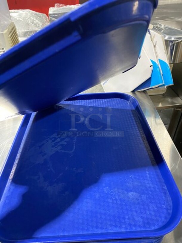 Cambro Blue Poly Food Serving Trays! 13x Your Bid! - Image 3 of 7