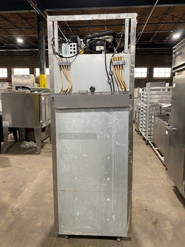 Turbo Air Commercial Single Door Reach In Refrigerator! With Poly Coated Racks! All Stainless Steel! On Casters! Model: M3R241 115V - Image 2 of 8