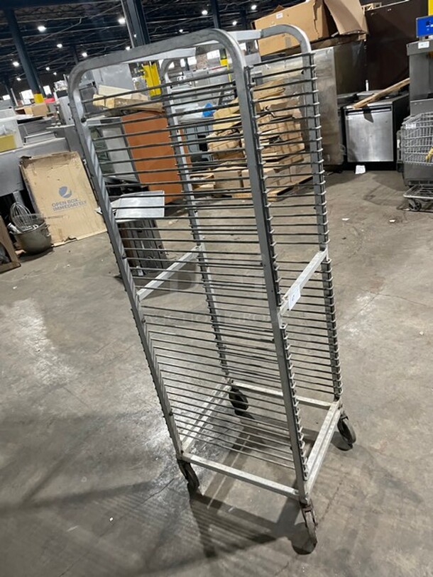 Heavy Duty Commercial 30 Pan Transport Rack! On Casters!  - Image 2 of 4