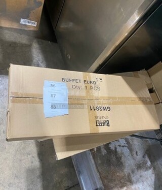 New In The Box! Onieda Euro Buffet! Food Display Platters! 