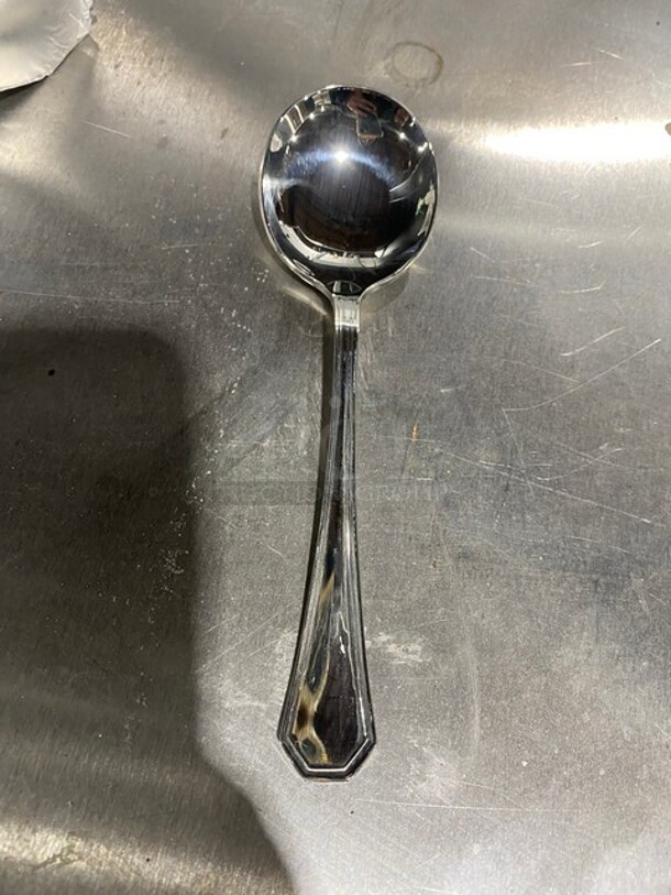 NEW! ALL ONE MONEY!  All Stainless Steel Dining Spoons! - Image 2 of 5