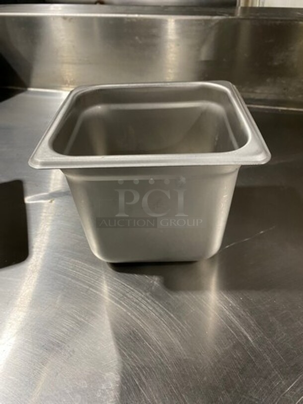 Winco Commercial Steam Table/ Prep Table Food Pans! All Stainless Steel! 2x Your Bid! - Image 2 of 4