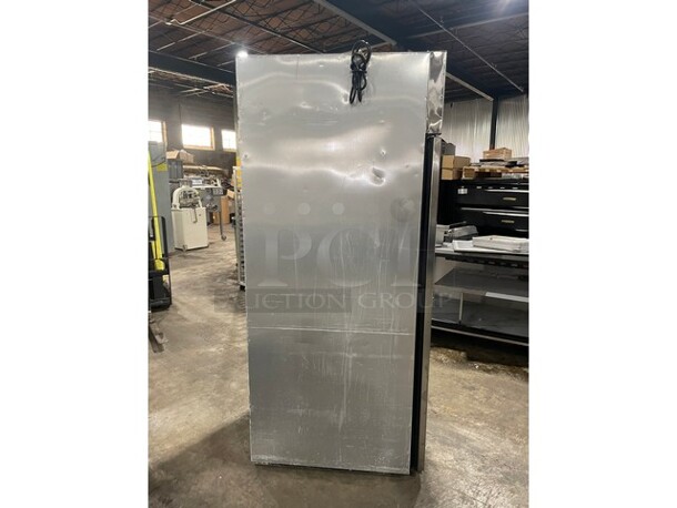 True Commercial Single Door Reach In Refrigerator! With Poly Coated Racks! All Stainless Steel! Model TG1R1S! 115V 1Phase!  - Image 2 of 8