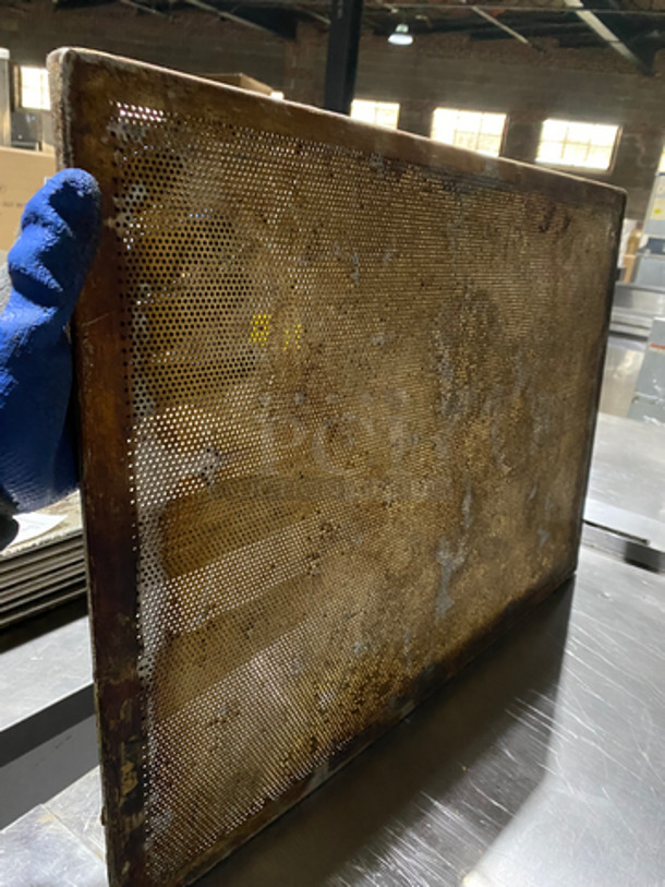 Full Size Metal Perforated Sheets! 4x Your Bid! - Image 4 of 5