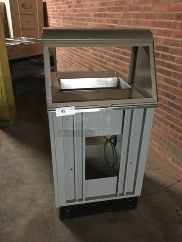 Duke Commercial Soup/Food Warming Station! Electric Powered! All Stainless Steel! On Legs! Model: SWH700-25FLM SN:02102660 120V 60HZ 1 Phase - Image 1 of 7