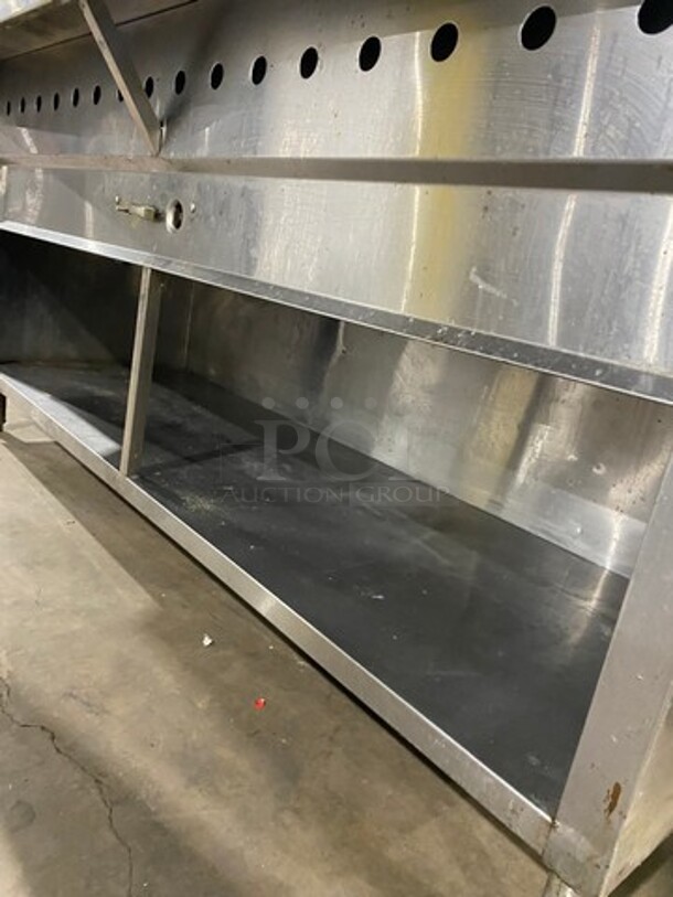 Stainless Steel Commercial Natural Gas Powered 5 Well Steam Table! With Storage Space Underneath! On Legs! - Image 6 of 8