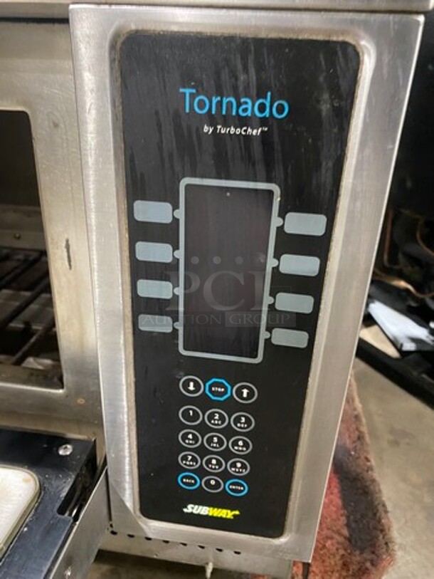 2010 Turbo Chef Commercial Countertop Rapid Cook Oven/Microwave Oven! All Stainless Steel! Tornado Series Model: NGCD6 SN: NGCD6D06168! 208/240V 60HZ 1 Phase! - Image 7 of 8