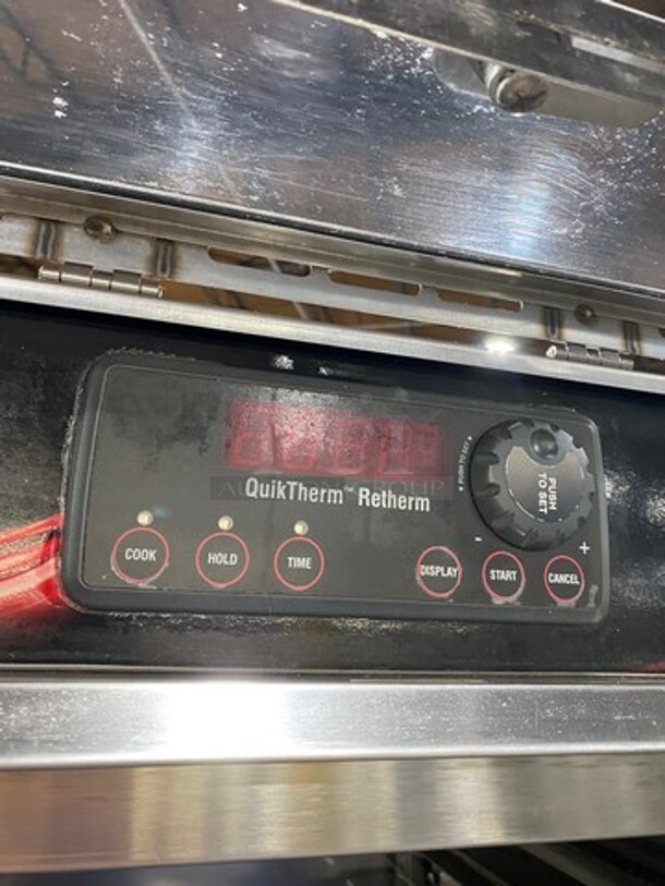 Cres Cor Commercial Electric Powered Split Door Roast-N-Hold Oven! All Stainless Steel! On Casters! Model: RO151FUA12DE4803Z SN: JBIJ0005151635 480V 60HZ 3 Phase - Image 7 of 9