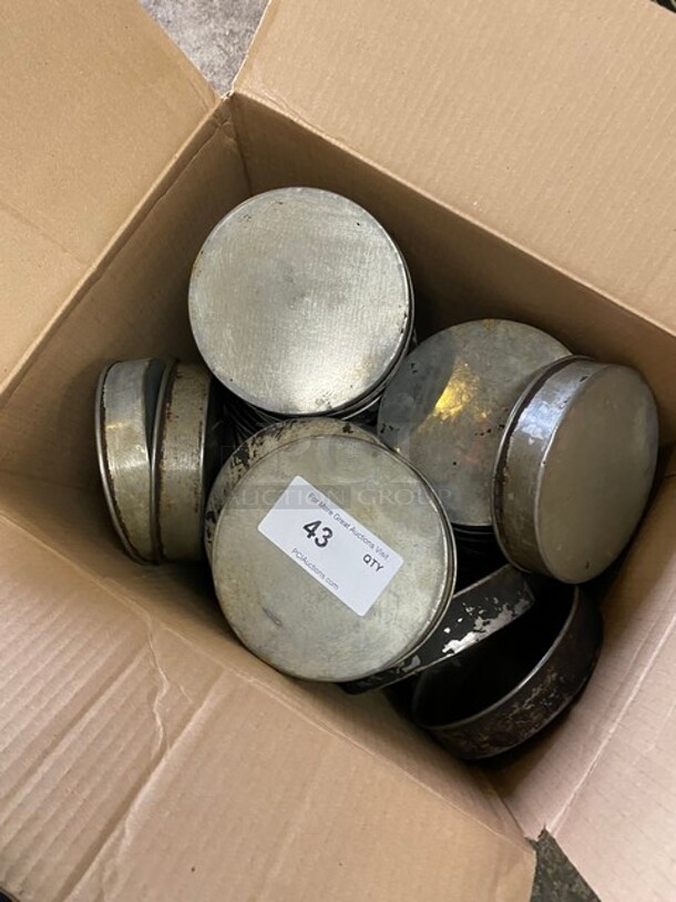 All One Money! Tin Baking Dough Pans! - Image 1 of 5