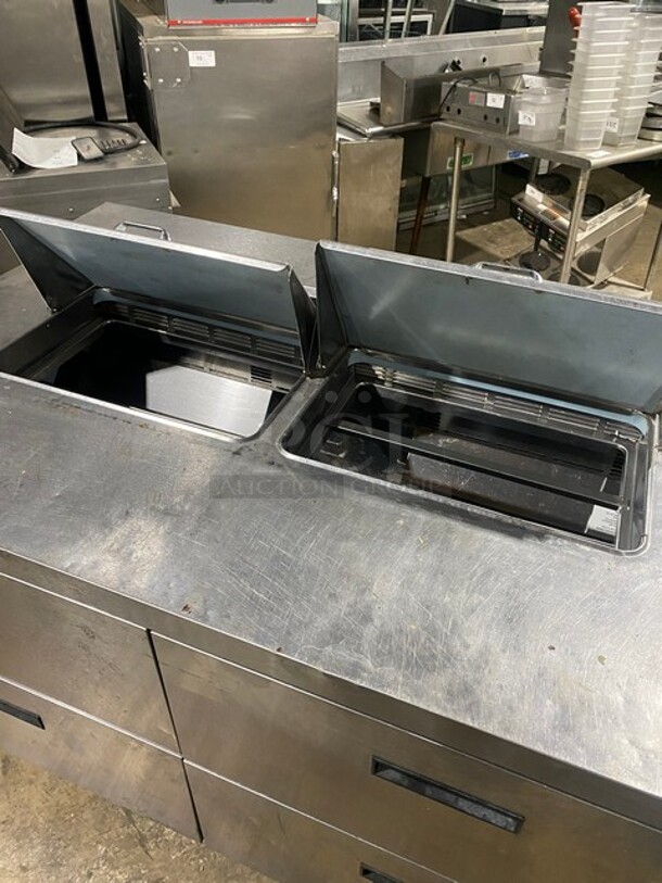 All Stainless Steel Commercial Refrigerated Sandwich/Salad Prep Table! With 4 Drawers Underneath! - Image 5 of 9