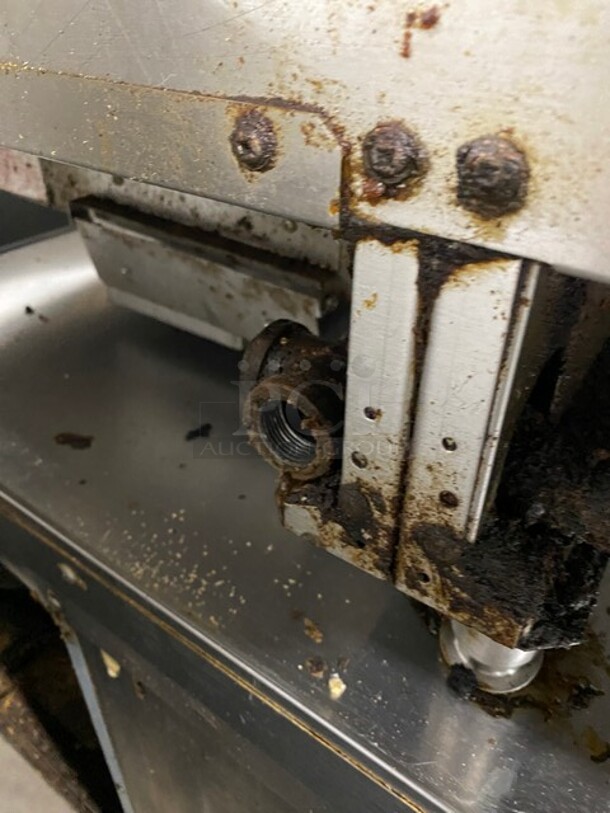 Garland Stainless Steel Commercial Countertop Natural Gas Powered Flat Top Griddle on Stainless Steel! - Image 8 of 8