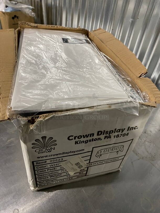 Crown Display! White Table Cloth! - Image 6 of 6