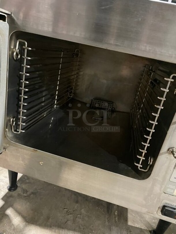 SWEET! Cleveland Electric Powered Countertop Steamer! All Stainless Steel! On Legs! Model: 21CET8 SN: 1106230001025 208V 60HZ 3 Phase - Image 6 of 8